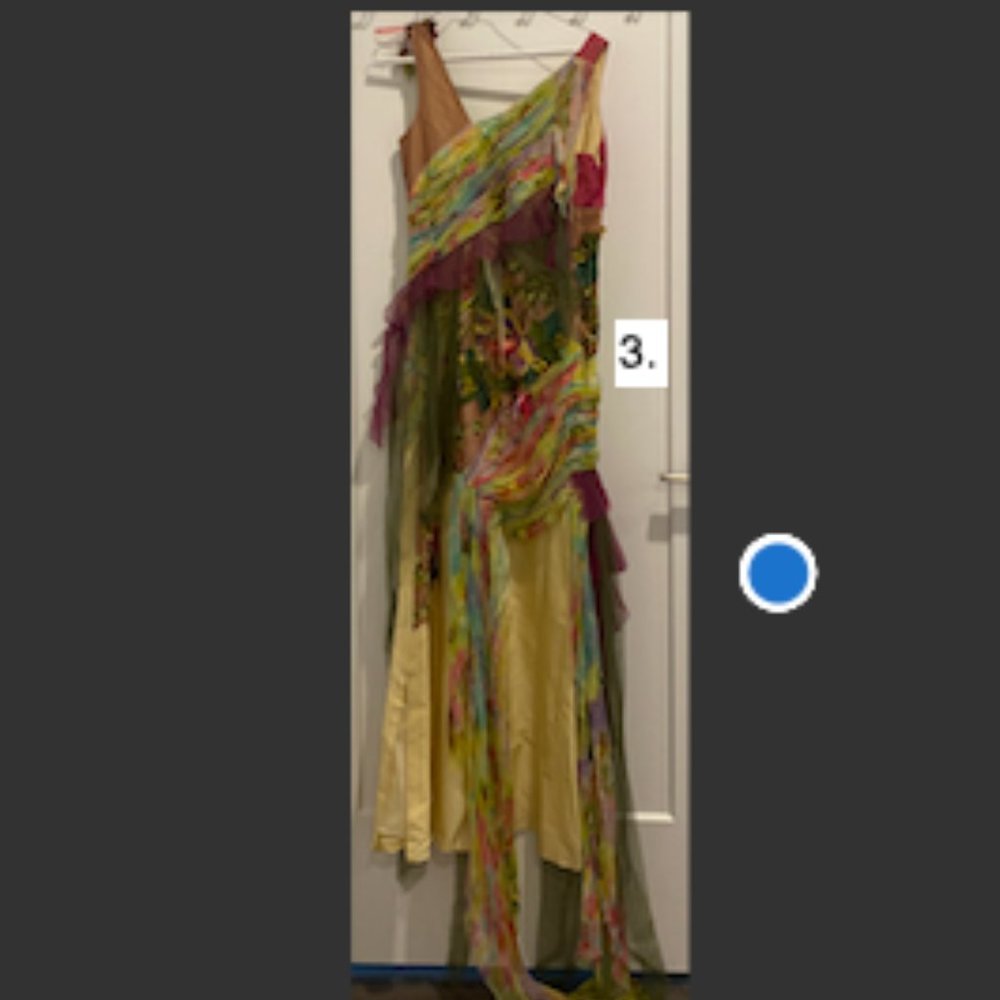 Anja Gockel London Multi-Colored Gown